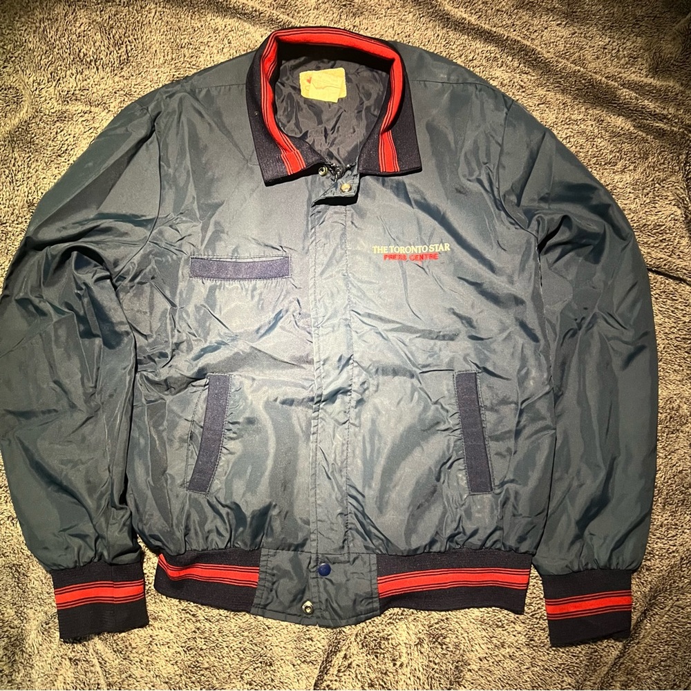 80s Toronto star press centre jacket